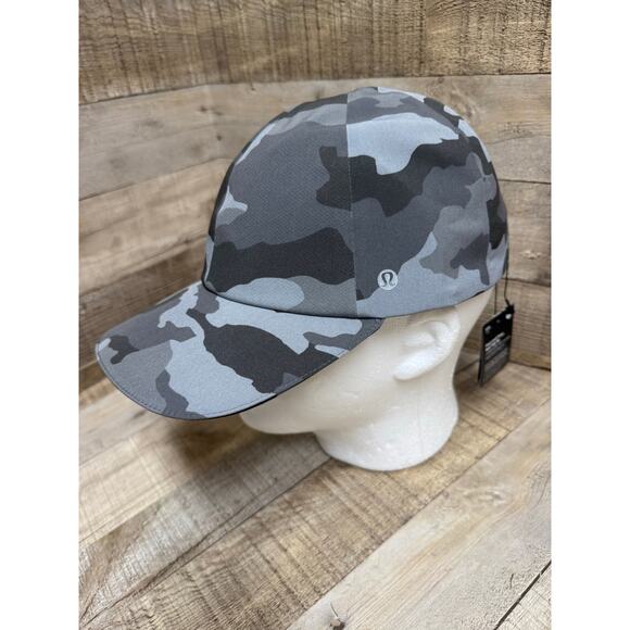 lululemon athletica Other - NWT Men's Lululemon Fast and Free Run Hat Camo Black/Gray